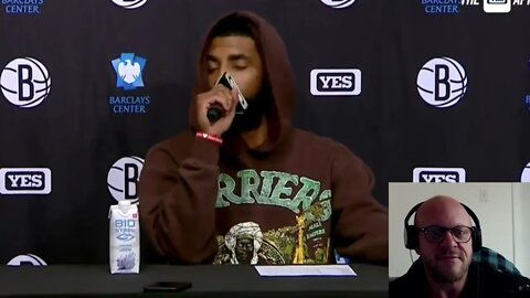 NBA Player Kyrie Irving Shuts Down a Reporter Who Criticizes Him for Sharing Alex Jones 90’s Video o