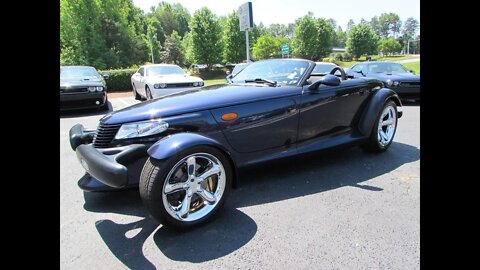 2001 Chrysler (Plymouth) Prowler Mulholland Edition Start Up, Test Drive, and In Depth Review
