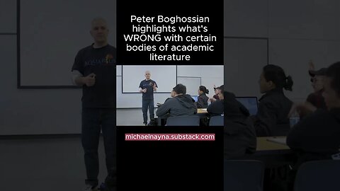 Peter Boghossian explains how Social Justice literature becomes "credible" #GrievanceStudiesAffair