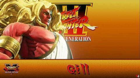 Street Fighter V Arcade Edition: Street Fighter 3 - Gill