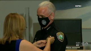 Daniel Alexander sworn in as new Palm Beach County school police chief