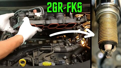 Toyota V6 Rear Spark Plug Replacement on Lexus RX350 - 2GR-FKS