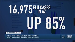 Flu hitting Arizona hard this season