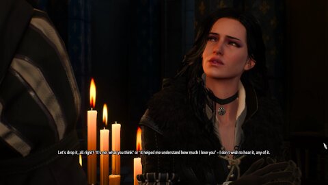 Geralt speaks with Yennefer about Ciri