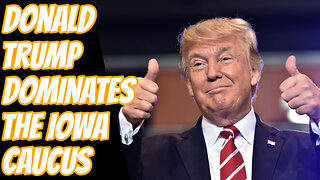 The Iowa Caucus Was A Blowout | Trump Sweeps 98 Of 99 Counties | Vivek Drops Out And Endorses Trump