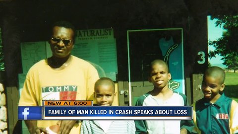 Family of man killed in crash speaks about loss