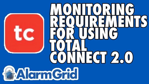 Monitoring Requirements for Using Total Connect 2.0