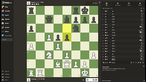 Daily Chess play - 1256 - A Queen blunder but otherwise a good day