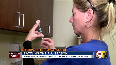 Battling the flu: Highland County toddler becomes first Ohio flu death of 2019