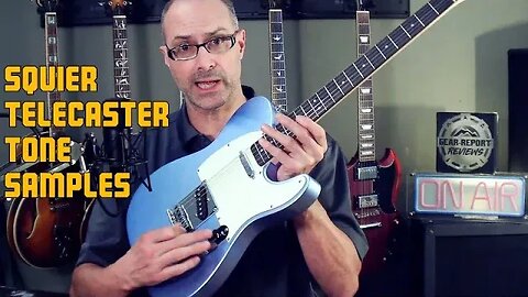 Squier Telecaster Sound samples