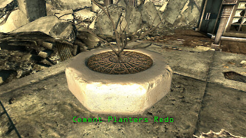 Fallout 3 Mods - Cement Planters Redo by id2301