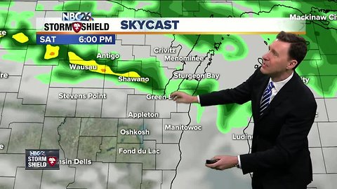 Michael Fish's NBC26 Storm Shield weather forecast