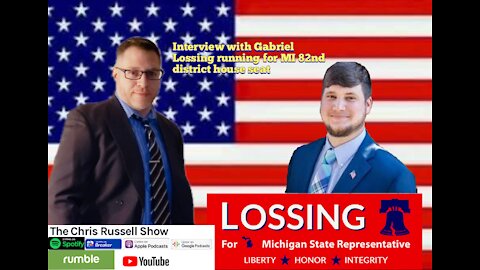 Interview with Gabriel Lossing running for MI 82nd district house seat