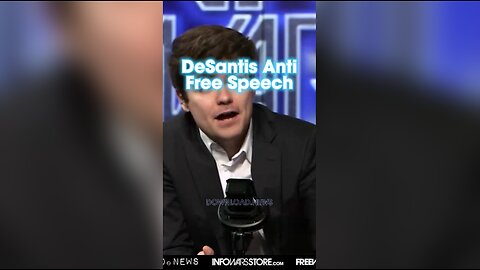 Alex Jones & Nick Fuentes: DeSantis Wants To Arrest People For Criticizing Israel - 10/25/23