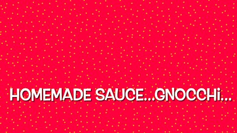 Nonna’s Sauce & Gnocchi
