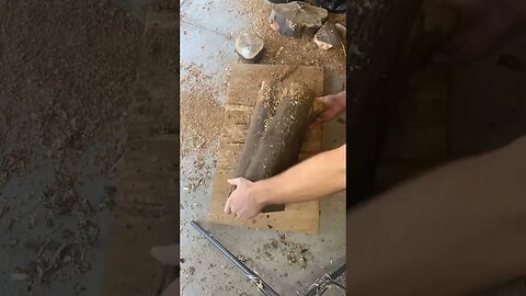 Prepping a log