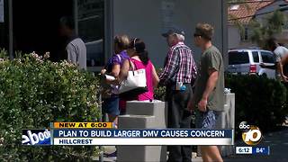 Shorter lines? Larger DMV planned for Hillcrest