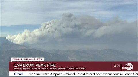 Cameron Peak Fire update — 3:30 p.m. Friday