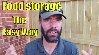 One YEAR Food Storage TWO SIMPLE METHODS