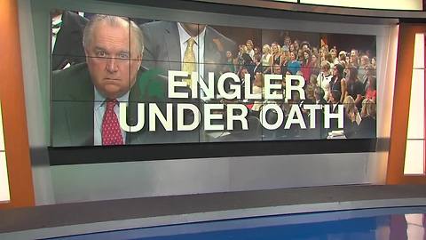 Engler admits to making errors at MSU while testifying before Congress