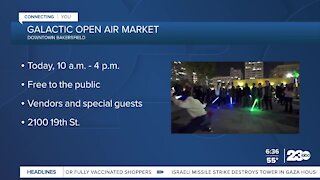 Galactic Open Air Market downtown event
