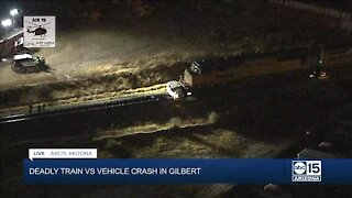 Deadly train crash in Gilbert