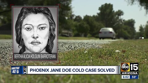 Phoenix police solve 22-year-old cold case
