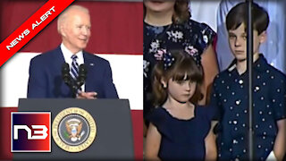 Creepy Joe INSTANTLY Regrets Fawning Over Little Girl, Obsessing Over Her Hair and Crossed Legs