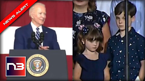 Creepy Joe INSTANTLY Regrets Fawning Over Little Girl, Obsessing Over Her Hair and Crossed Legs