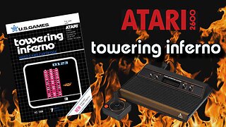 TOWERING INFERNO - Atari 2600