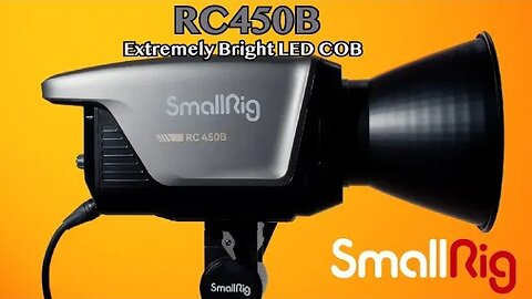 The Amazing new SmallRig RC450B Bi-Color LED COB. #filmmakinggear #filmlighting