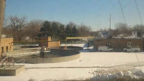 Amtrak Empire Builder crossing the Mighty Mississippi