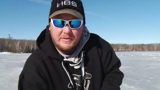 Ice Fishing for Panfish on Northern Lakes