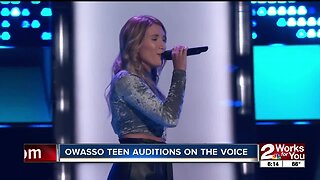 Owasso teen auditions on "The Voice"