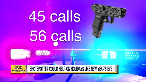 Shotspotter could help on holidays like New Year's Eve