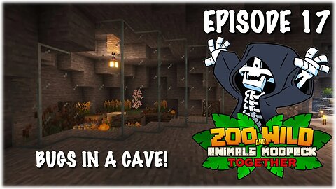 Building the Mantis Exhibit! - Minecraft SMP: Zoo and Wild Animal (ZAWA) Mod - S3E17