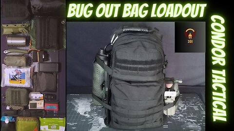 Bug out/Go bag loadout & Review