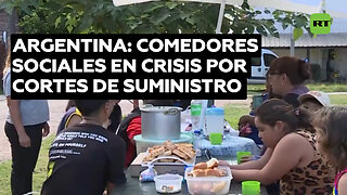 Comedores sociales argentinos en crisis por cortes de suministro en medio de reformas de Milei