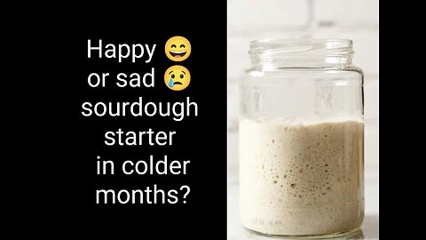 How to keep a sourdough starter warm in colder months... The cheap way!