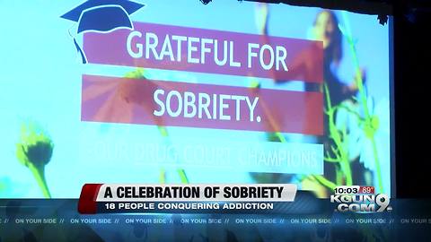 A celebration of sobriety: county drug court and DTAP participants honored