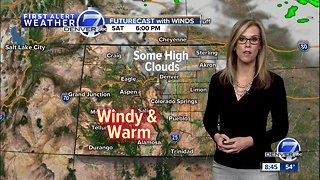 Sunny, warm weekend in Denver, snow-cold by Halloween