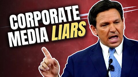 "60 Minutes did a hit piece on me, and it was false!" Ron DeSantis SLAMS corporate media liars