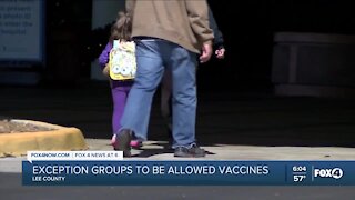 Local vaccine updates