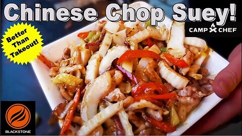 How to Make Chop Suey on your Griddle!! #griddle #chinesefood