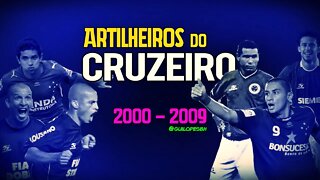 Anos 2000 - Artilheiros do Cruzeiro nos Campeonatos Brasileiros