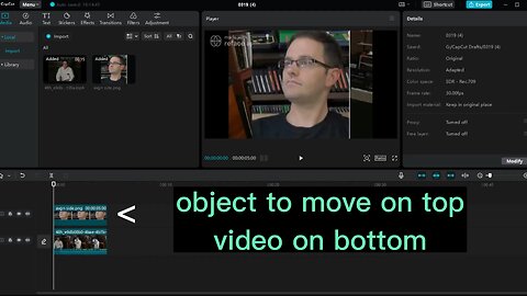 object tracking CapCut tutorial