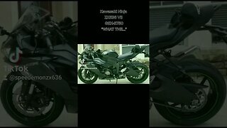 Kawasaki Ninja ZX6R Sportbike SPEEDEMONZX636 "WHEN WE MET...🥰🤘🏍✌"