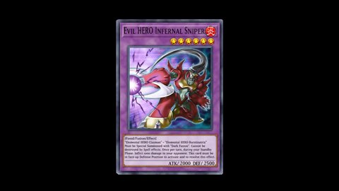 Yu Gi Oh! - Evil HERO Infernal Sniper