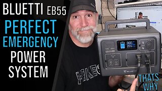 Emergency Power System - Bluetti EB55 - New 2021