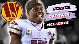 Washington Commanders' Terry McLaurin Is A LEADER of MEN!